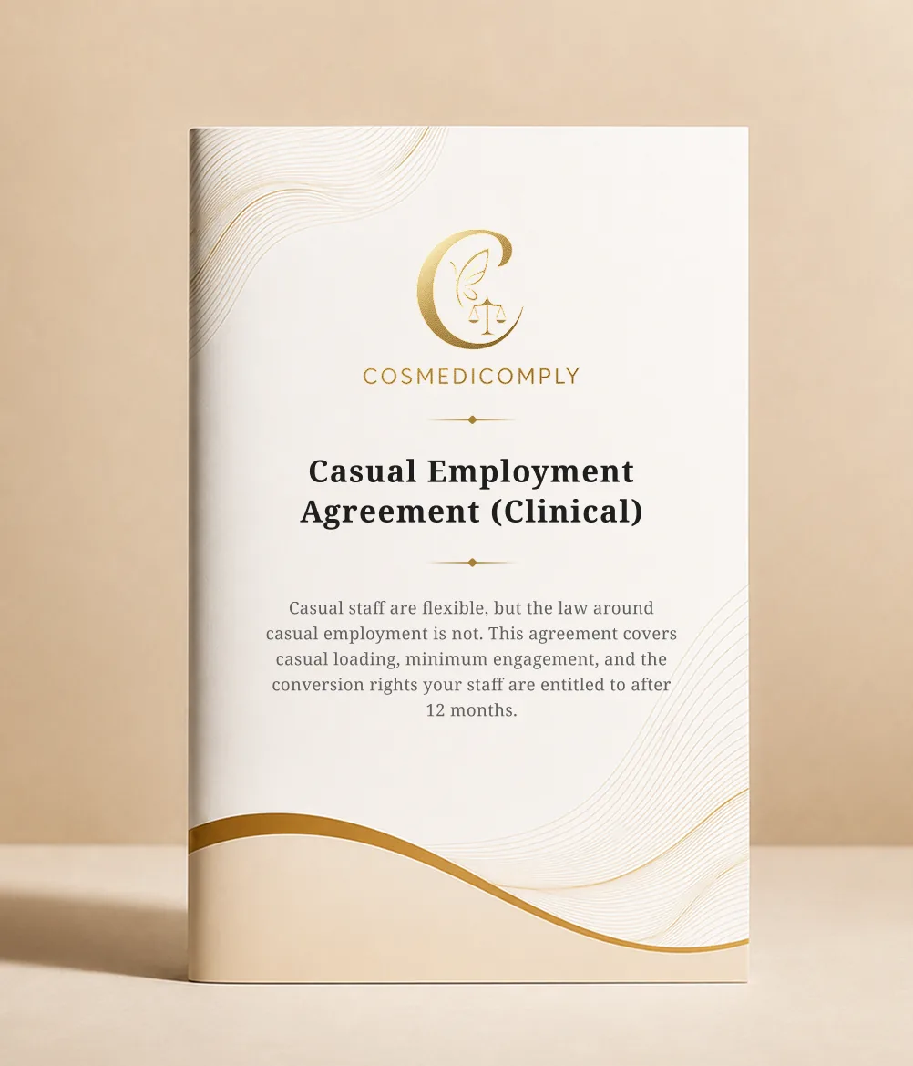 Casual Employment Agreement (Clinical)