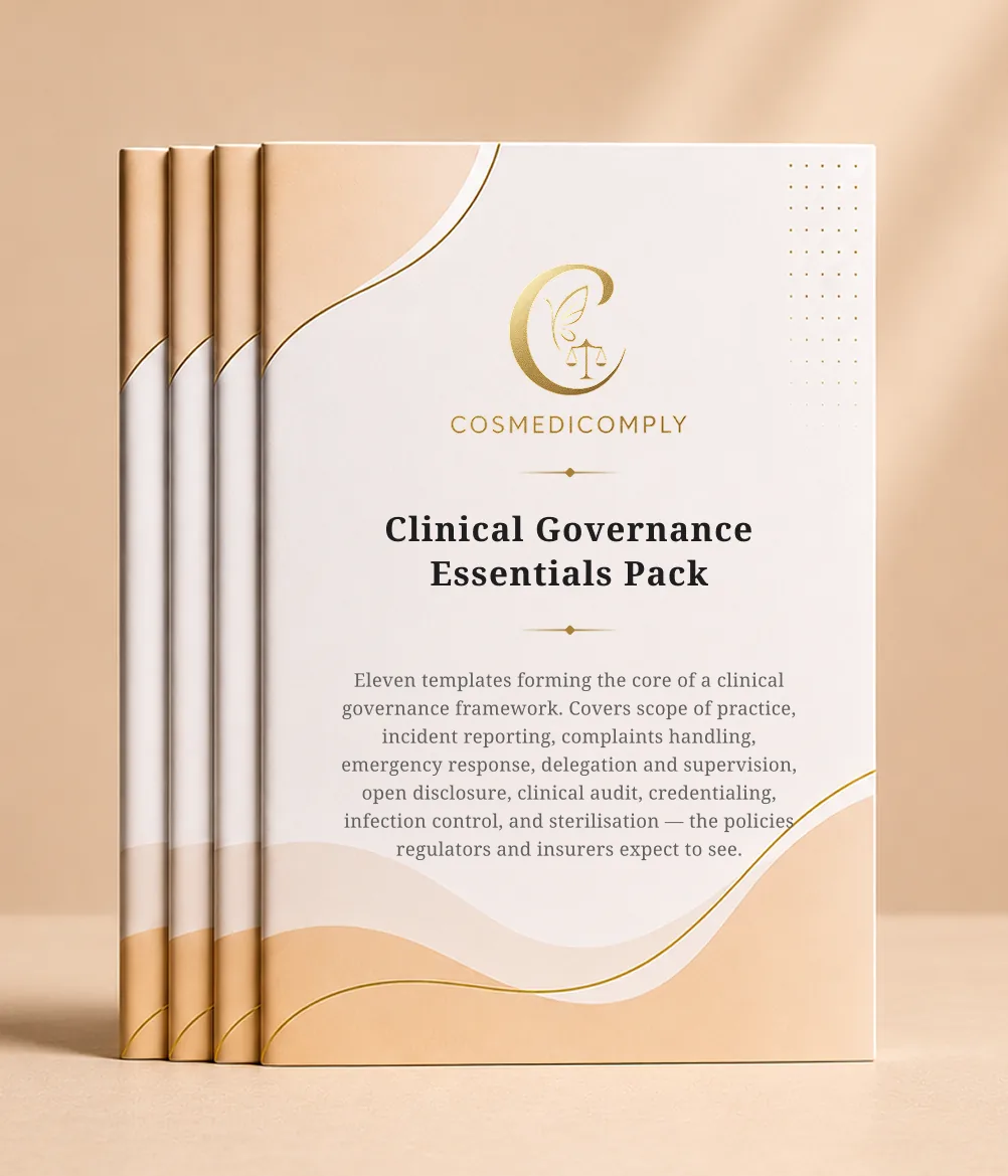 Clinical Governance Essentials Pack