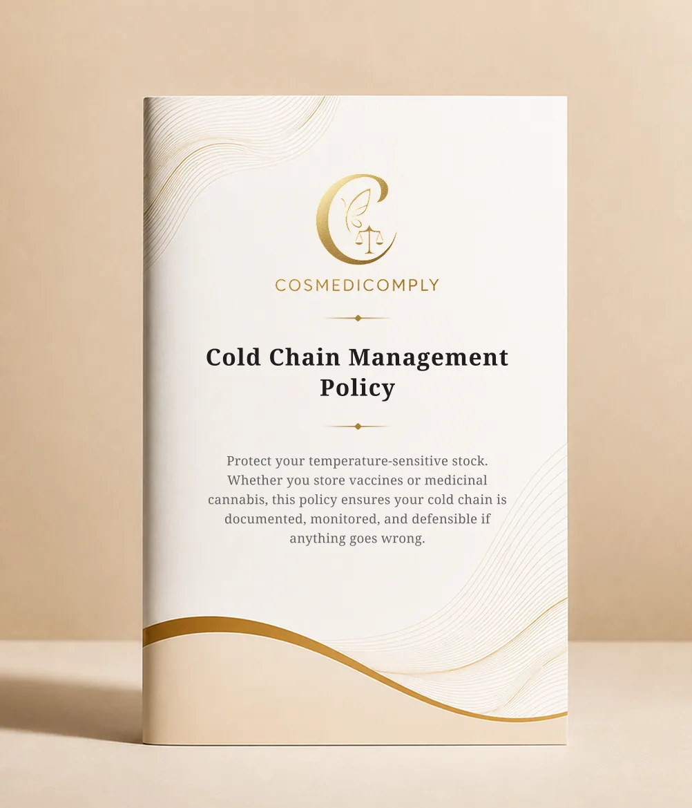 Cold Chain Management Policy