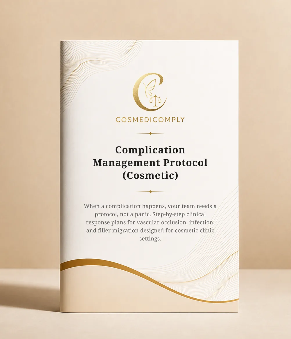 Complication Management Protocol (Cosmetic)