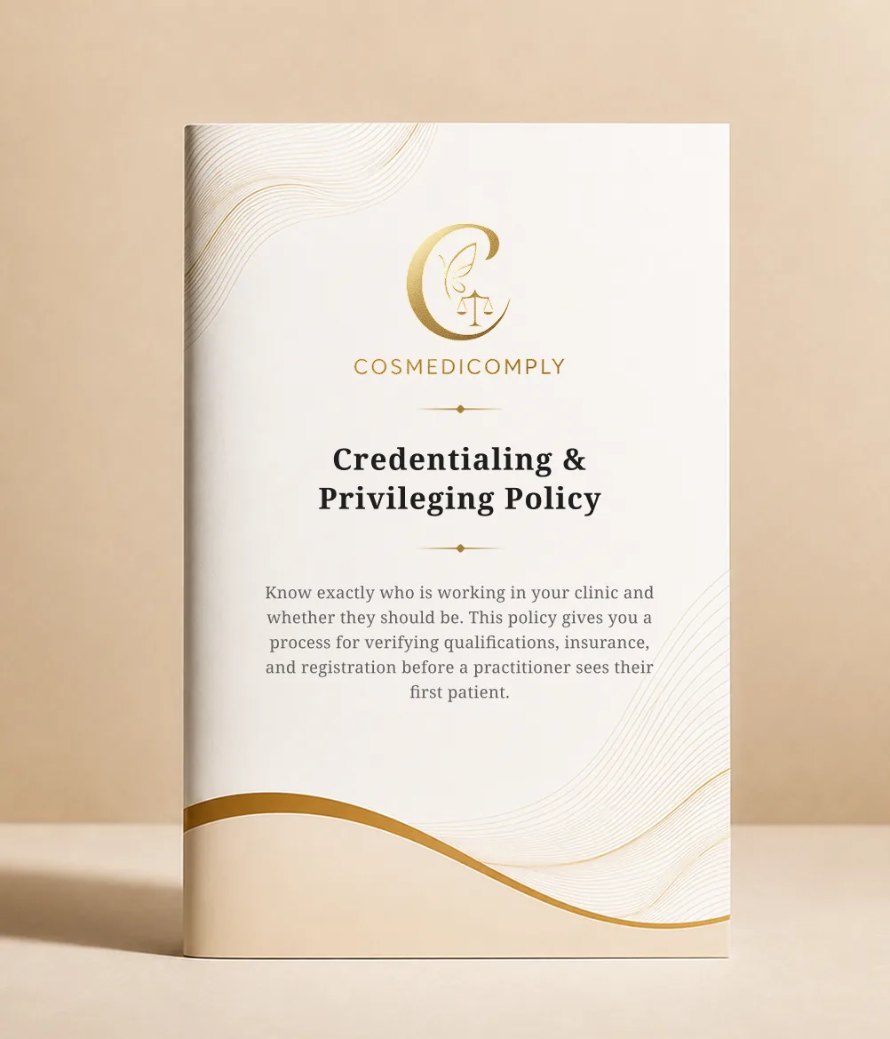 Credentialing & Privileging Policy