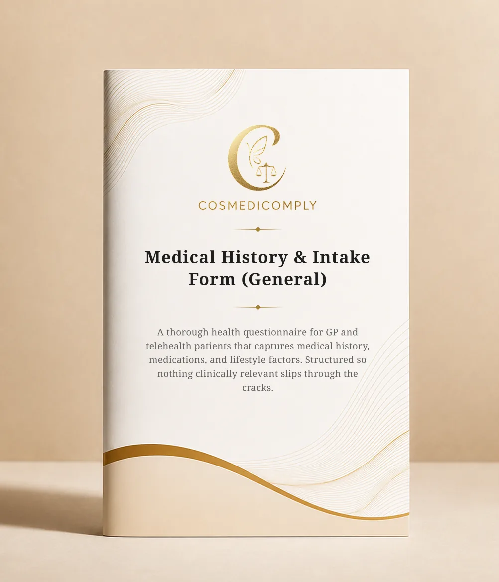Medical History & Intake Form (General)